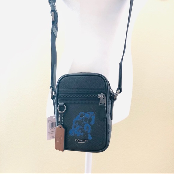 Coach Marvel Black Panther Crossbody Flight Bag - Picture 9 of 10
